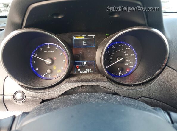 4S4BSAFC0H3228578 2017 SUBARU OUTBACK Зеленый Вид щитка приборов