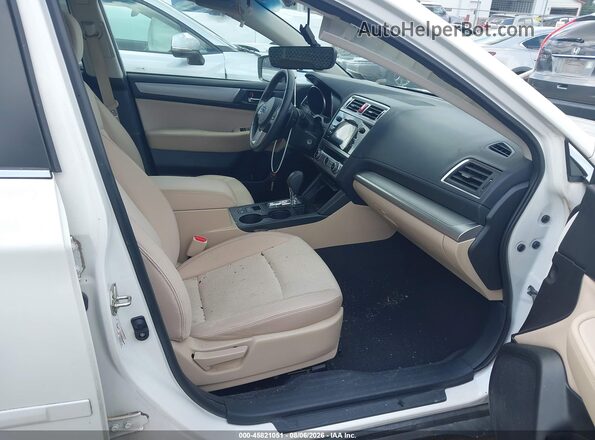 4S4BSAFC0H3326249 2017 SUBARU OUTBACK White Front interior view
