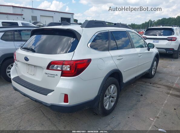 4S4BSAFC0H3326249 2017 SUBARU OUTBACK White Rear right
