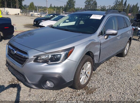 4S4BSAFC0J3292478 2018 SUBARU OUTBACK Silver Vista tres cuartos delantera izquierda