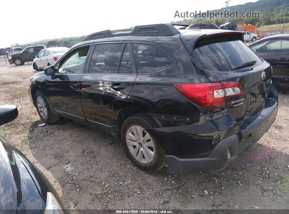 4S4BSAFC0J3314205 2018 SUBARU OUTBACK Black უკანა მარცხენა