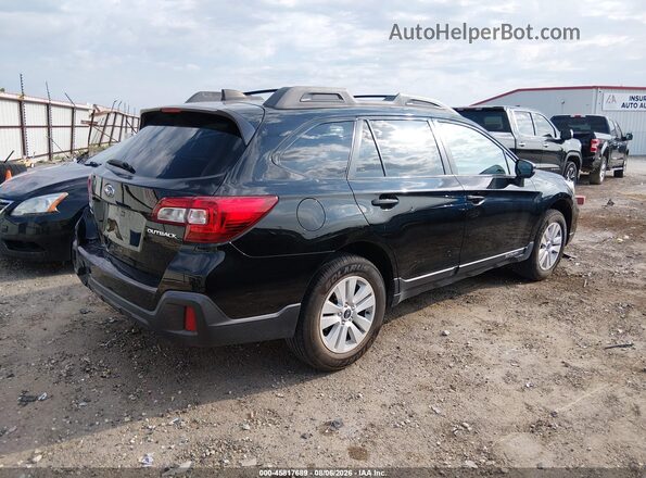 4S4BSAFC0J3314205 2018 SUBARU OUTBACK Black უკანა მარჯვენა