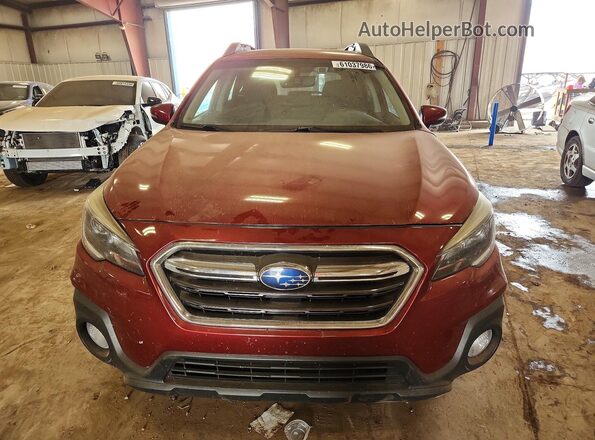 4S4BSAFC0J3323602 2018 SUBARU OUTBACK Burgundy Vista frontal