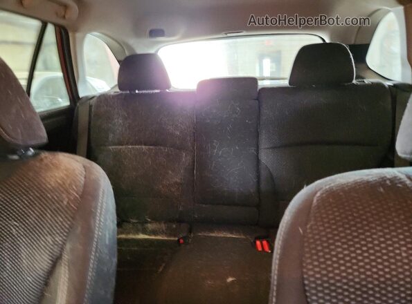 4S4BSAFC0J3323602 2018 SUBARU OUTBACK Burgundy Vista de los asientos traseros
