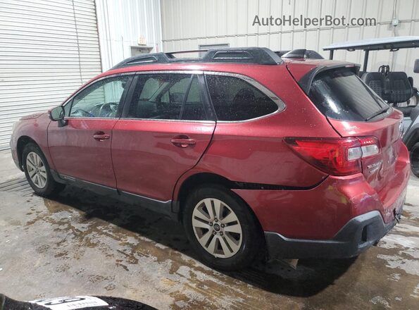 4S4BSAFC0K3337405 2019 SUBARU OUTBACK Maroon Задня ліва чверть