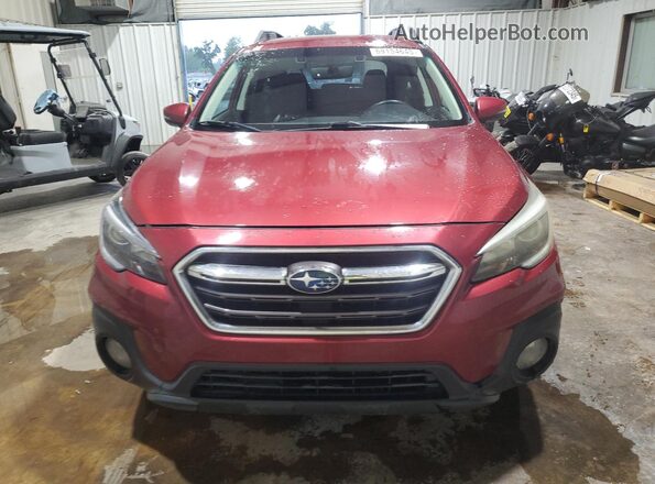 4S4BSAFC0K3337405 2019 SUBARU OUTBACK Maroon Вид спереду