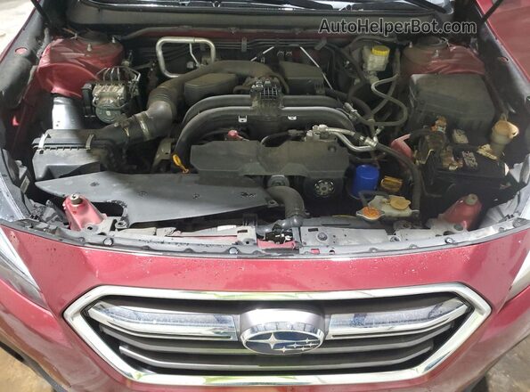 4S4BSAFC0K3337405 2019 SUBARU OUTBACK Maroon Вид задньої частини салону