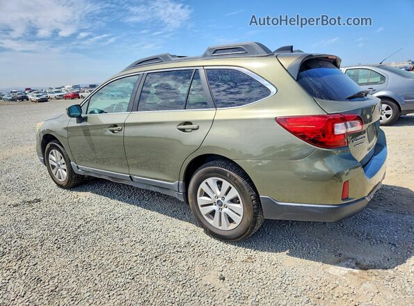 4S4BSAFC1G3205549 2016 SUBARU OUTBACK Green Tył prawy