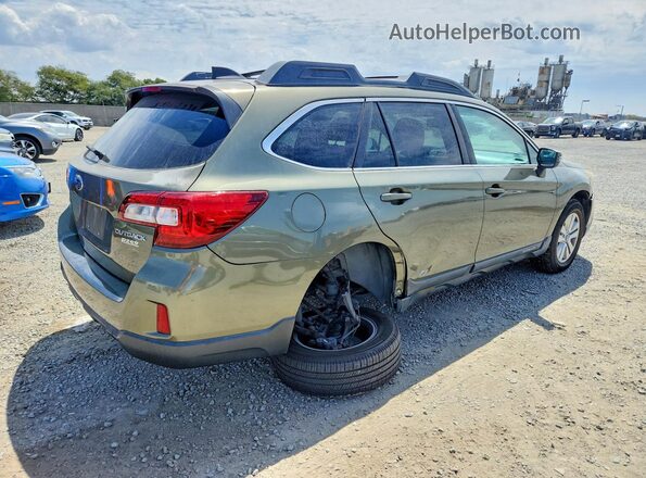 4S4BSAFC1G3205549 2016 SUBARU OUTBACK Green Przód prawy