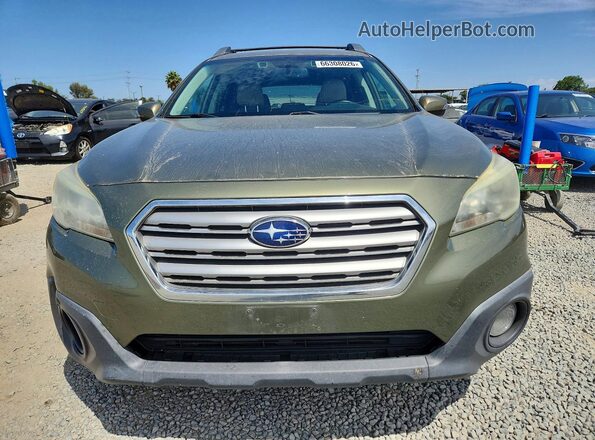 4S4BSAFC1G3205549 2016 SUBARU OUTBACK Green Widok zestawu wskaźników