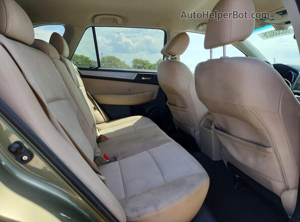 4S4BSAFC1G3205549 2016 SUBARU OUTBACK Green 
