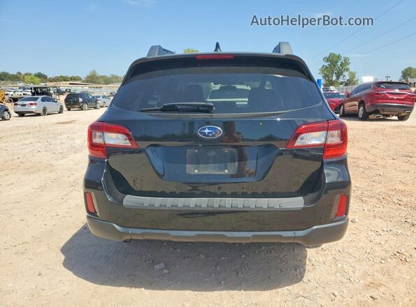 4S4BSAFC1G3249793 2016 SUBARU OUTBACK Черный Вид сзади