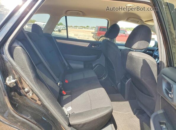 4S4BSAFC1G3249793 2016 SUBARU OUTBACK Черный Вид задней части салона