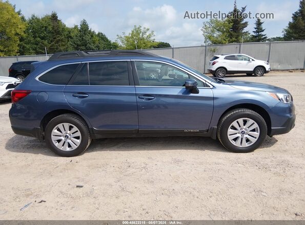 4S4BSAFC1H3334232 2017 SUBARU OUTBACK Light Blue Widok wnętrza z tyłu