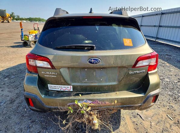4S4BSAFC1J3378916 2018 SUBARU OUTBACK Green Rear view