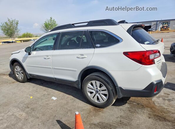 4S4BSAFC1J3389155 2018 SUBARU OUTBACK White Հետևի ձախ