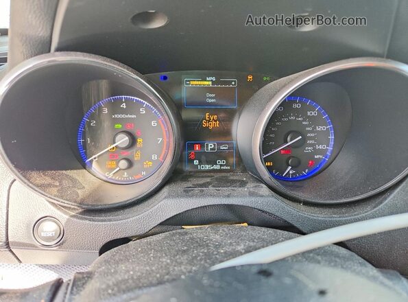 4S4BSAFC1J3389155 2018 SUBARU OUTBACK White Սարքավորումների վահանակի տեսք