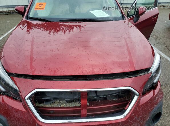 4S4BSAFC1K3215667 2019 SUBARU OUTBACK Maroon Widok komory silnika