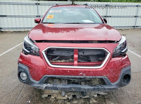 4S4BSAFC1K3215667 2019 SUBARU OUTBACK Maroon Widok z przodu