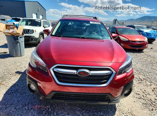 4S4BSAFC1K3370901 2019 SUBARU OUTBACK Burgundy წინა ხედი