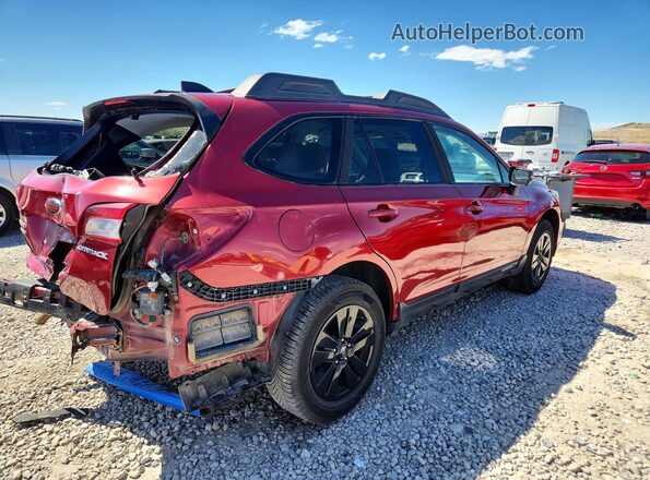 4S4BSAFC1K3370901 2019 SUBARU OUTBACK Burgundy უკანა მარჯვენა