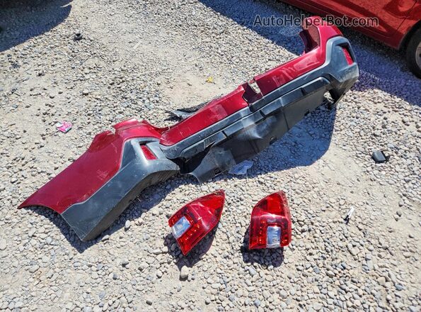 4S4BSAFC1K3370901 2019 SUBARU OUTBACK Burgundy ძრავის განყოფილების ხედი