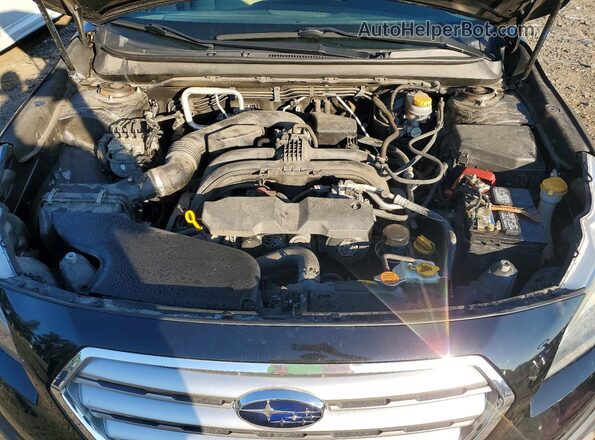 4S4BSAFC2H3325586 2017 SUBARU OUTBACK Черный Вид подкапотного пространства
