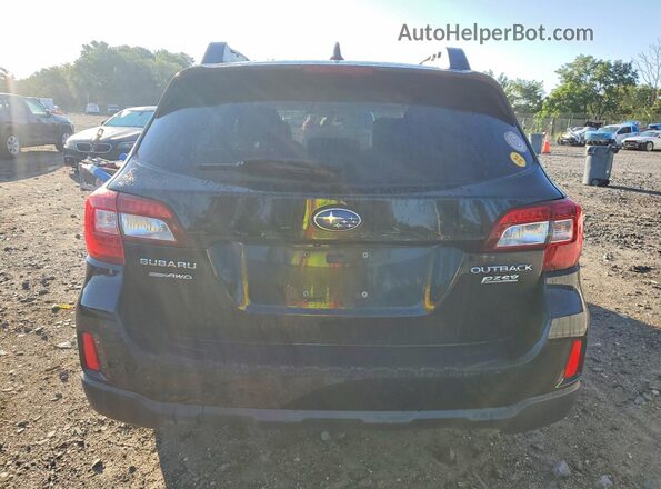 4S4BSAFC2H3325586 2017 SUBARU OUTBACK Черный Вид сзади