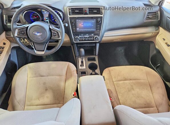 4S4BSAFC2J3298010 2018 SUBARU OUTBACK Brown წინა პანელის ხედი