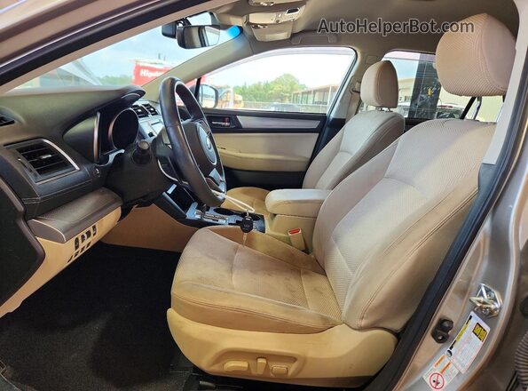 4S4BSAFC2J3298010 2018 SUBARU OUTBACK Brown წინა სალონის ხედი