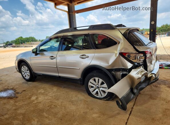 4S4BSAFC2J3298010 2018 SUBARU OUTBACK Brown უკანა მარცხენა