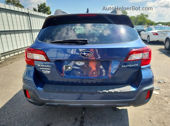 4S4BSAFC2K3303109 2019 SUBARU OUTBACK Blue Vista trasera