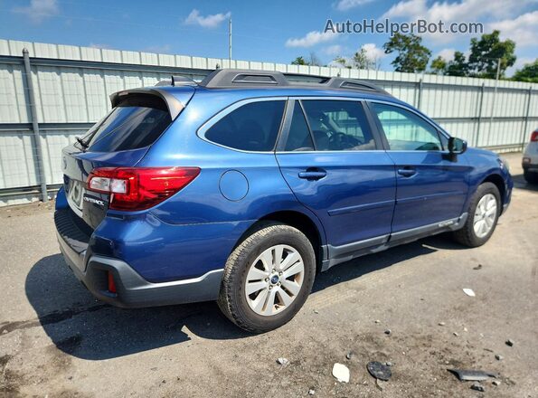 4S4BSAFC2K3303109 2019 SUBARU OUTBACK Blue Trasero derecho