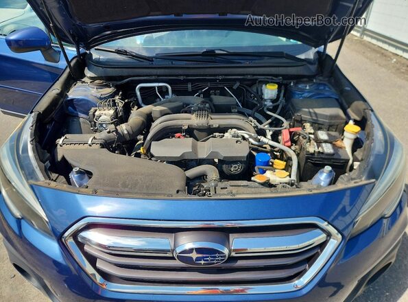 4S4BSAFC2K3303109 2019 SUBARU OUTBACK Blue Vista interior trasera