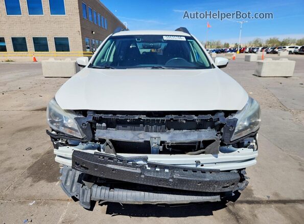 4S4BSAFC3H3322972 2017 SUBARU OUTBACK White Widok z przodu