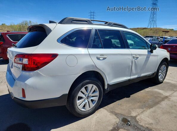 4S4BSAFC3H3322972 2017 SUBARU OUTBACK White Tył prawy
