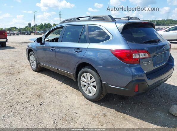 4S4BSAFC3J3369537 2018 SUBARU OUTBACK Blue უკანა მარცხენა