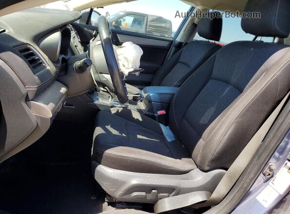 4S4BSAFC3J3379226 2018 SUBARU OUTBACK Синий Вид салона спереди
