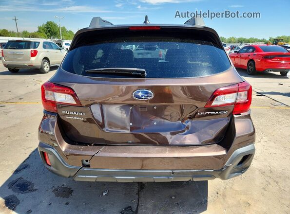 4S4BSAFC3K3375274 2019 SUBARU OUTBACK Gray Widok z tyłu