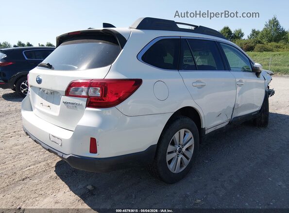 4S4BSAFC4G3200832 2016 SUBARU OUTBACK White Задня права чверть