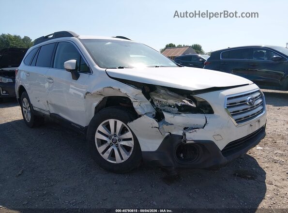 4S4BSAFC4G3200832 2016 SUBARU OUTBACK White Вид спереду