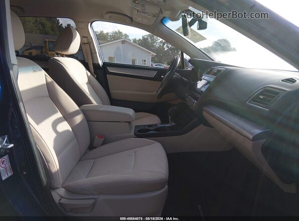 4S4BSAFC4H3242113 2017 SUBARU OUTBACK Blue Front interior view