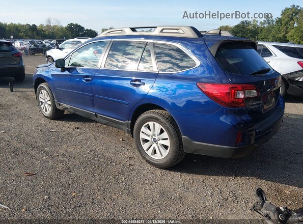 4S4BSAFC4H3242113 2017 SUBARU OUTBACK Blue Rear left
