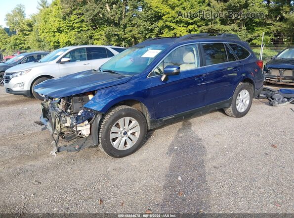4S4BSAFC4H3242113 2017 SUBARU OUTBACK Blue Front left