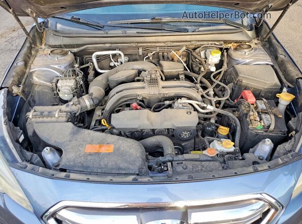 4S4BSAFC4J3247849 2018 SUBARU OUTBACK Blue ძრავის განყოფილების ხედი