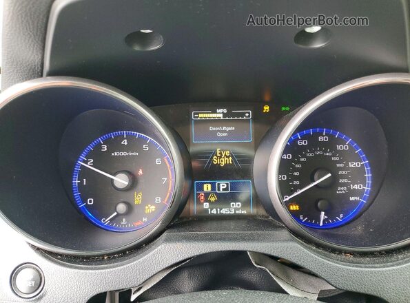 4S4BSAFC4J3318709 2018 SUBARU OUTBACK Silver Instrument cluster view