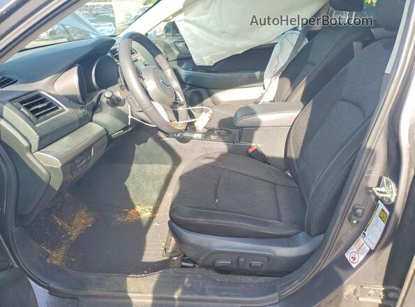 4S4BSAFC4K3234715 2019 SUBARU OUTBACK Gray წინა სალონის ხედი