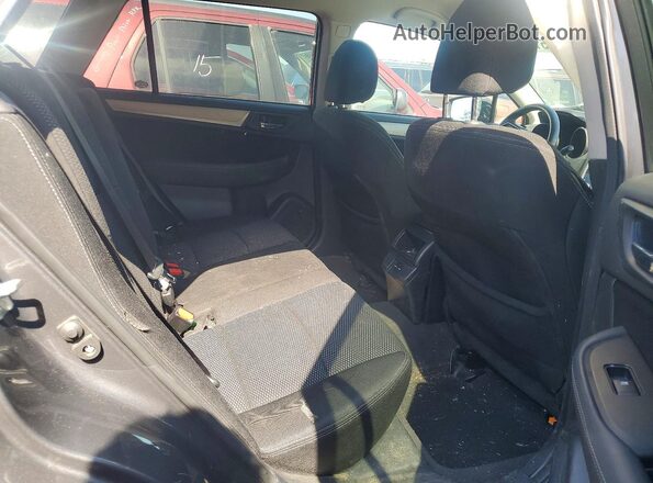 4S4BSAFC4K3234715 2019 SUBARU OUTBACK Gray უკანა სავარძლების ხედი