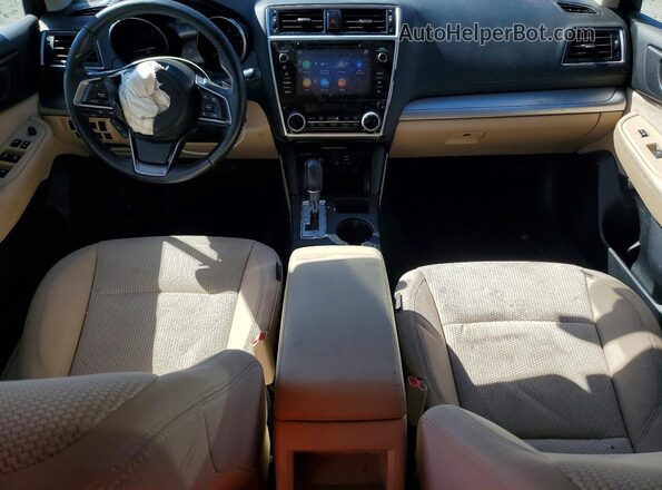 4S4BSAFC4K3356104 2019 SUBARU OUTBACK Brown Dashboard view