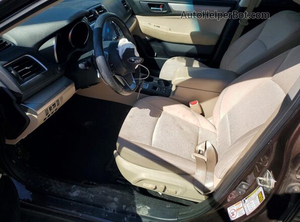 4S4BSAFC4K3356104 2019 SUBARU OUTBACK Brown Front interior view